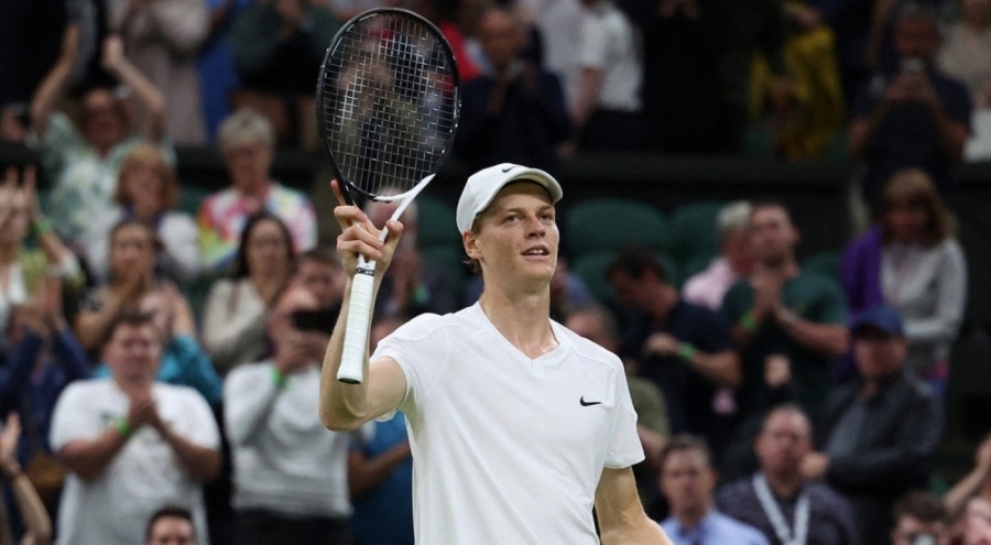 İtalyan tenisçi Sinner, Wimbledon'da 4. tura yükseldi