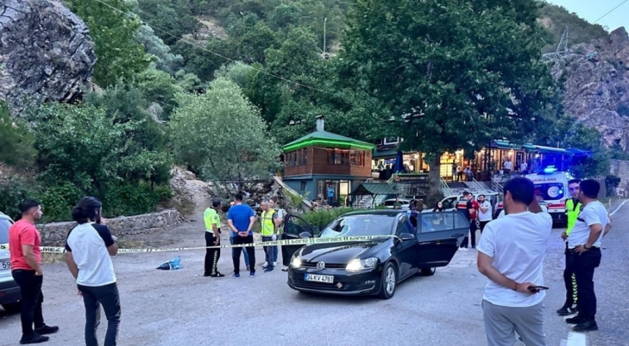 Dağdan kopan kaya parçası can aldı: Genç kız öldü, 2 yaralı