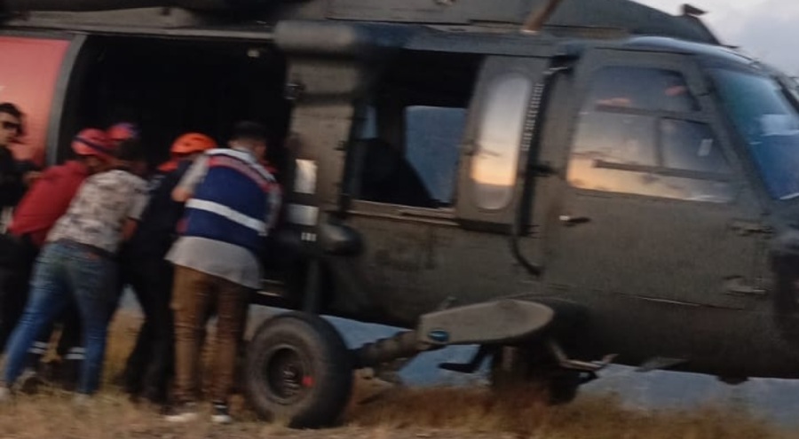 Kayalıklardan düşen çobandan acı haber