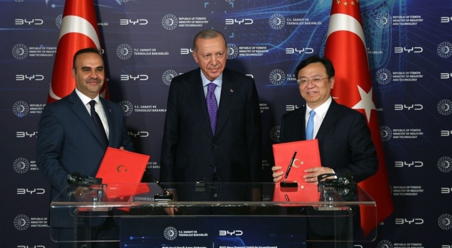 Çinli BYD ile ortak yatırım anlaşması imzalandı
