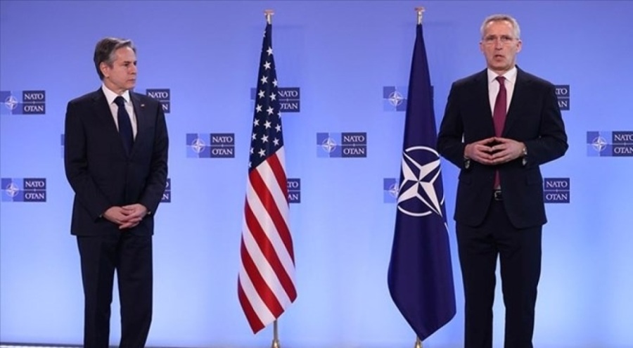 Stoltenberg ile Blinken Ukrayna'nın olası NATO üyeliğini görüştü