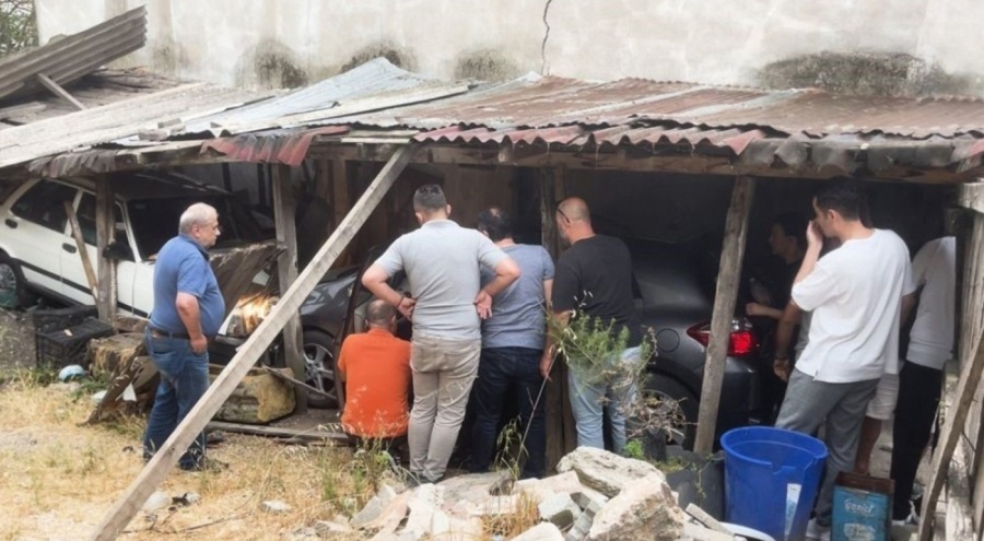 Gaz pedalı takılı kaldı, ölümden döndü