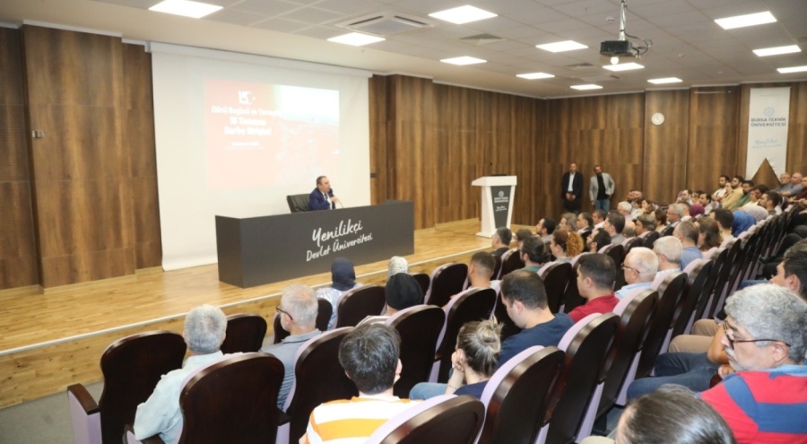 Abdülkadir Şahin: Darbe girişiminin detayları Bursa'da deşifre edildi