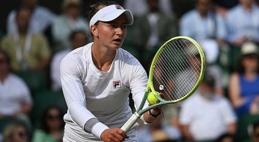 Wimbledon'ın tek kadınlar finalinde şampiyon Çek Barbora Krejcikova