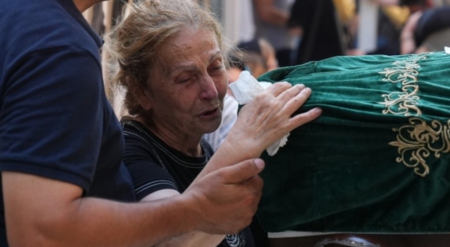 Elektrik akımı faciasında ölen İnanç'a acı veda