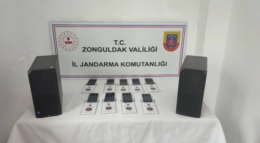 Zonguldak'ta siber suç operasyonu: 9 gözaltı