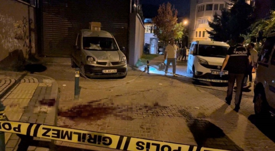 Bursa'da yan bakma cinayeti