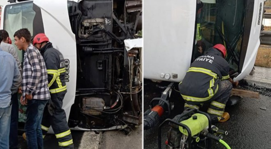 Adana'da trafik kazası: 7 yaralı