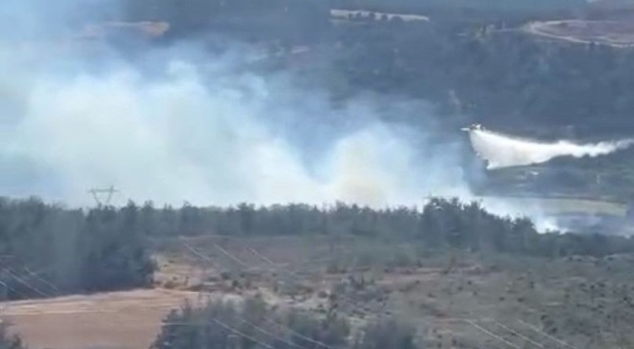 Çan'daki orman yangını kontrol altına alındı