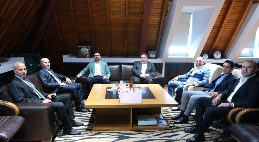 Bursa İl Emniyet Müdürü Zaimoğlu, Bursaspor'u ziyaret etti