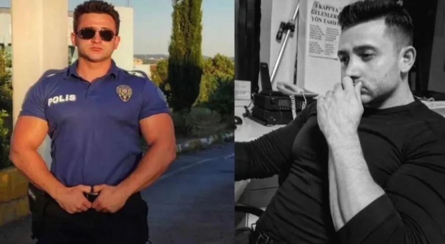 Denize giren polis memuru boğuldu