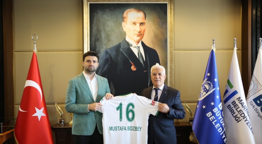 Bursaspor'dan Başkan Bozbey'e ziyaret!