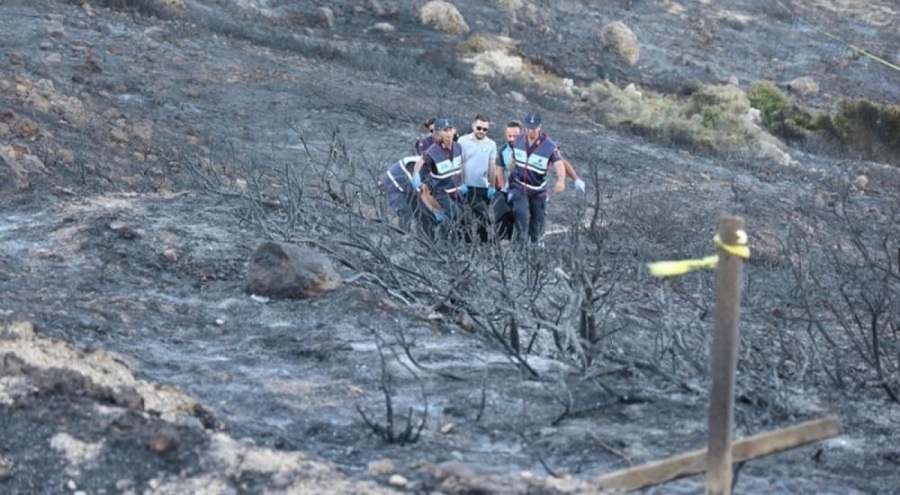 Çeşme'deki yangında can veren Mine son anlarını kaydetti