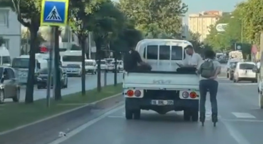 Bursa'da akan trafikte patenlinin ölümüne yolculuğu!