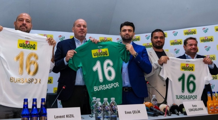 Bursaspor'un sırt sponsoru belli oldu