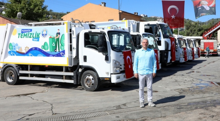 Bursa Mudanya'da bir ayda 5 bin ton evsel atık toplandı