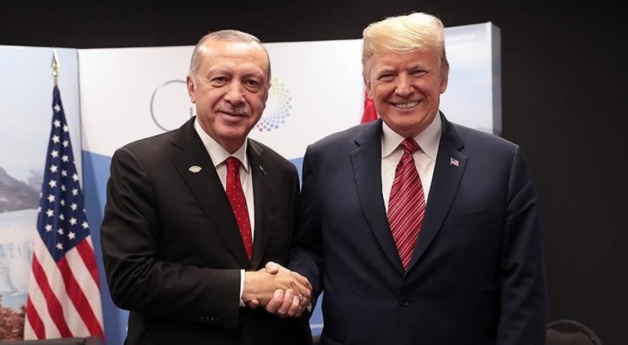 Cumhurbaşkanı Erdoğan'dan Trump'a geçmiş olsun telefonu