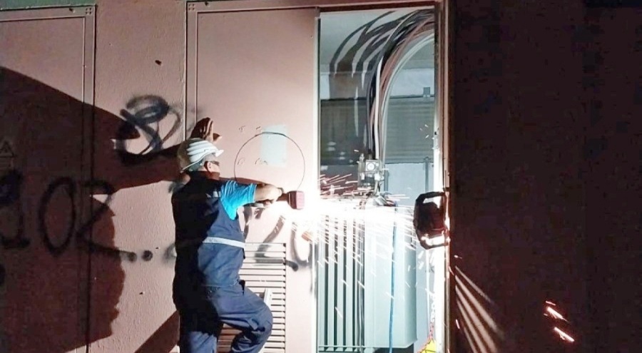 UEDAŞ, Afrika sıcaklıkları sonrası trafolara fan yerleştirdi