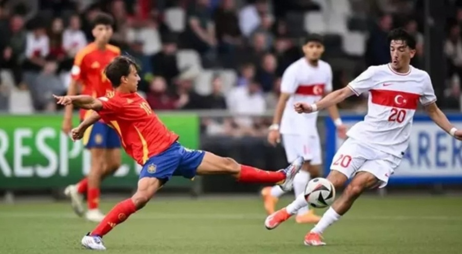 U19 Milli Takımı, İspanya ile 1-1 berabere kaldı