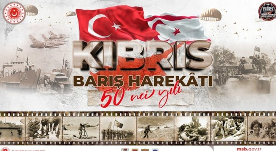 MSB'den Kıbrıs Barış Harekatı'nın 50'nci yıl dönümü mesajı