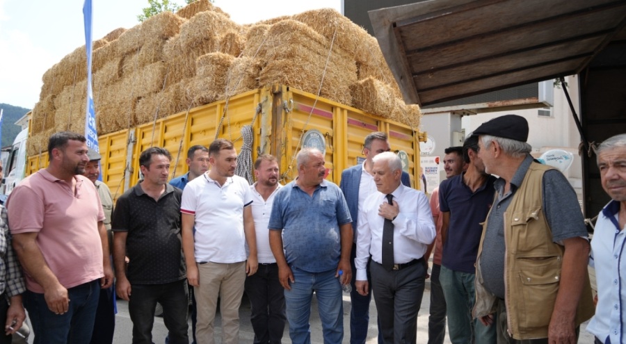 Büyükşehir'den destek! Atıl haldeki verimli arazileri ekip ekonomiye kazandıracaklar