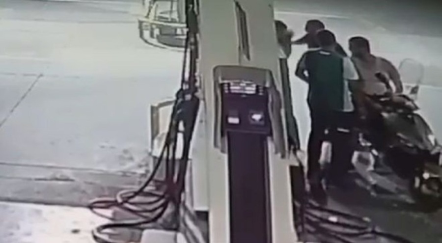 Kayıt dışı benzine hayır dedi, tekme tokat dövüldü