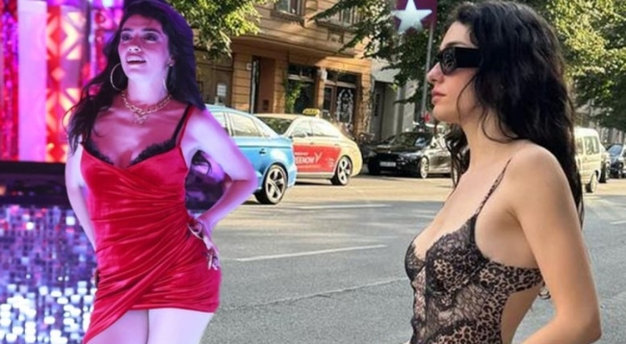 Hazar Ergüçlü'nün sokak stili gündem oldu
