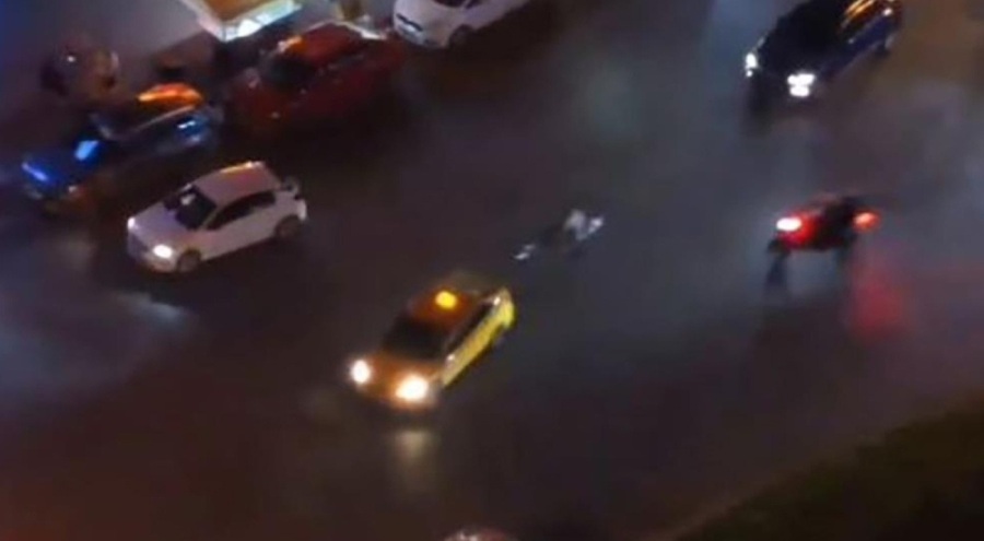 Film sahnelerini aratmayan kovalamaca