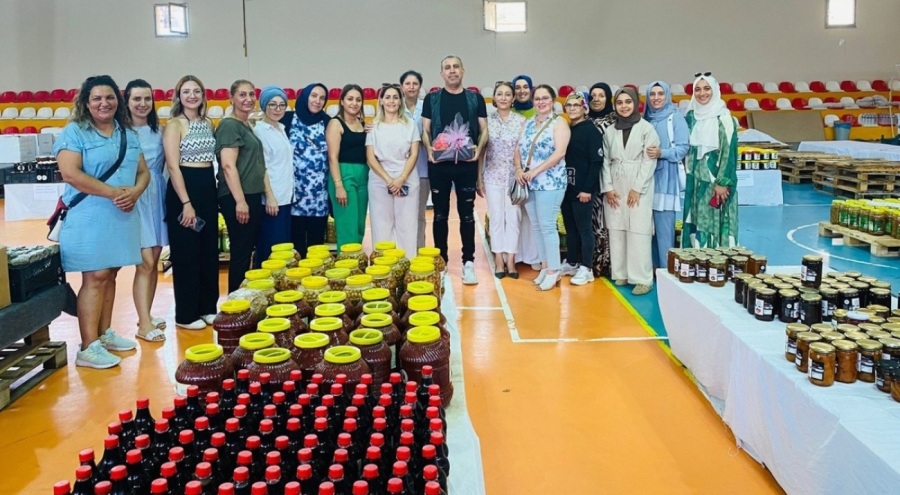 Haluk Levent'ten Hataylı kadın kooperatiflerine destek