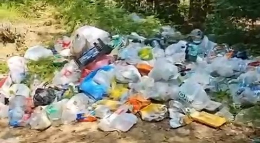 Bursa Alaçam Şelalesi çöplüğe döndü