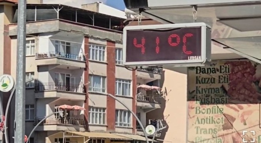 Termometreler 41 dereceyi gördü!