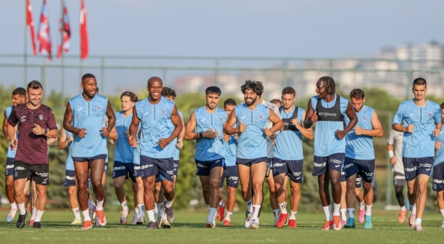 Trabzonspor, Ruzomberok maçı hazırlıklarını sürdürdü