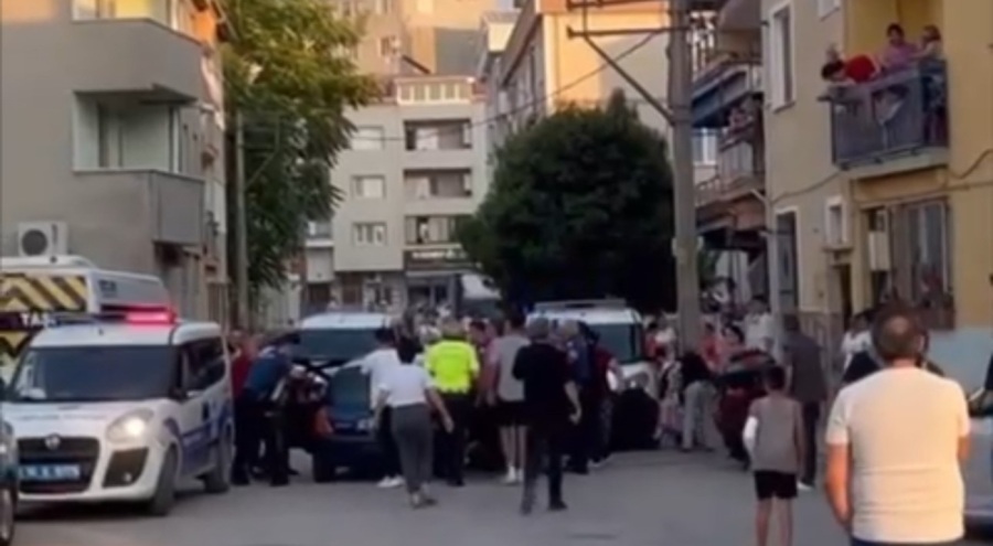 Bursa'da komşuların meydan muharebesi!