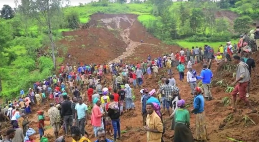 Etiyopya'da heyelan felaketi! 146 kişi can verdi
