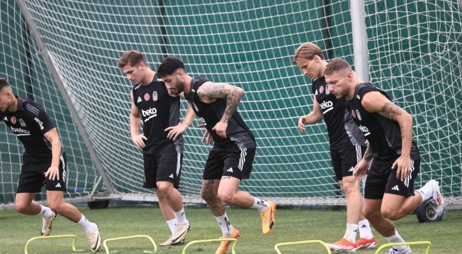 Beşiktaş'ta yeni sezon hazırlıklarına devam etti