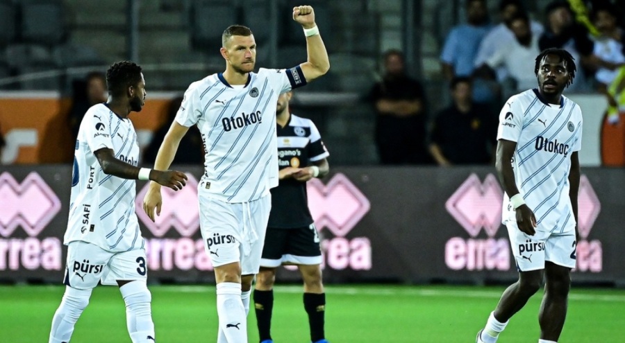 Fenerbahçe, Lugano'yu 4-3 mağlup etti