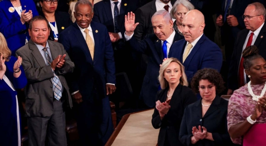 Siyasilerden Netanyahu'nun ABD Kongresi'nde ayakta alkışlanmasına tepki