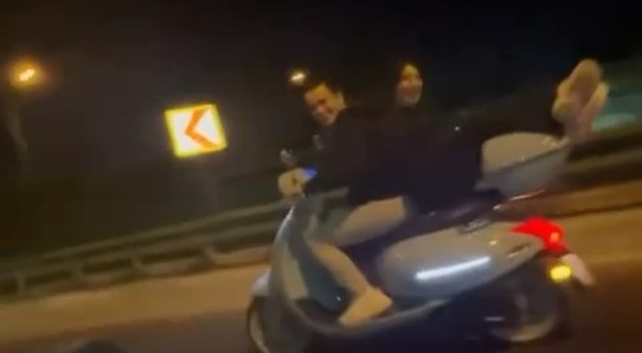 Bursa'da motosiklette ölüme meydan okudu!
