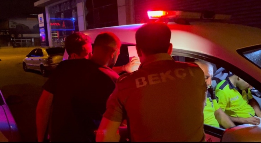 Bursa'da polisten kaçan sürücü gece kartallarına yakalandı!