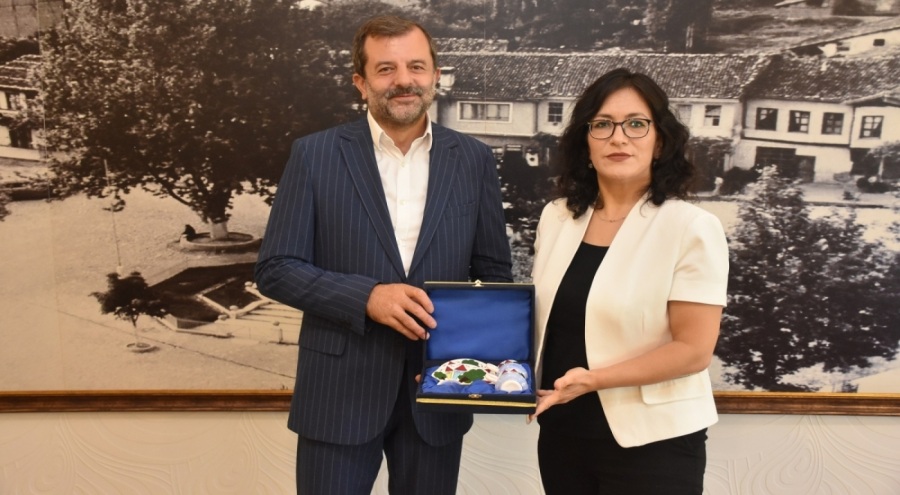 TMMOB Mimarlar Odası Bursa Şubesi'nden Gürsu Belediye Başkanı Işık'a ziyaret