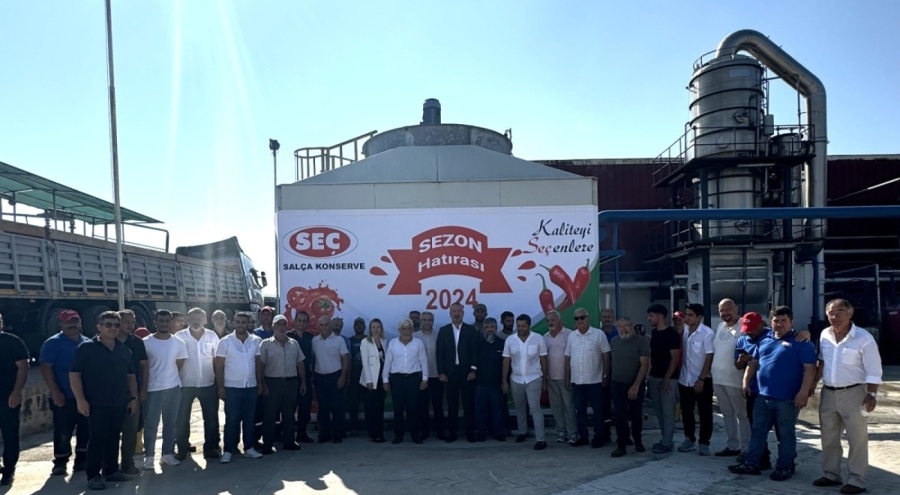 Karacabey'de salça üretim sezonu başladı