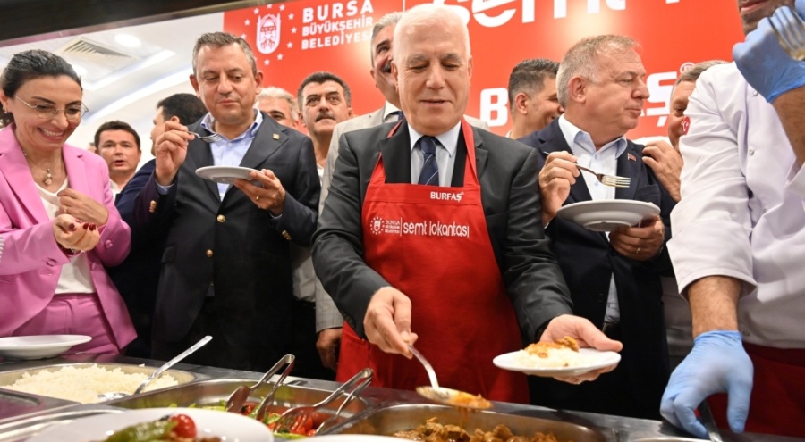 Bursalıların 'Semt Lokantası' açıldı! Başkan Bozbey: Halkımızın yanında olmaya devam edeceğiz
