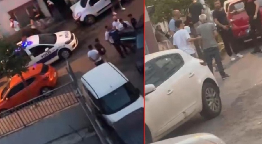 Komşular arasında 'mini etek' kavgası! Ortalık bir anda karıştı