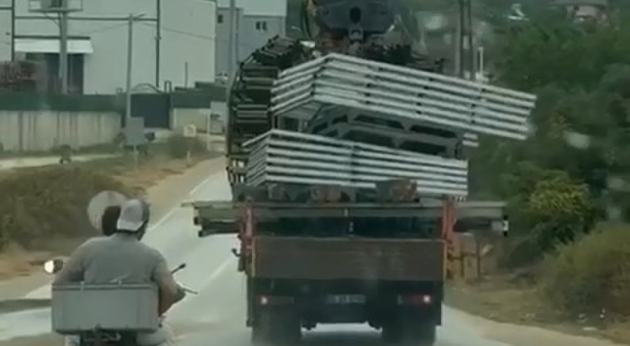 Bursa'da tehlikeli taşımacılık!