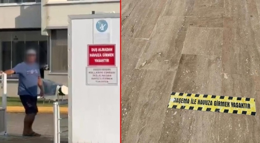 Haşemalı diye havuza almadılar