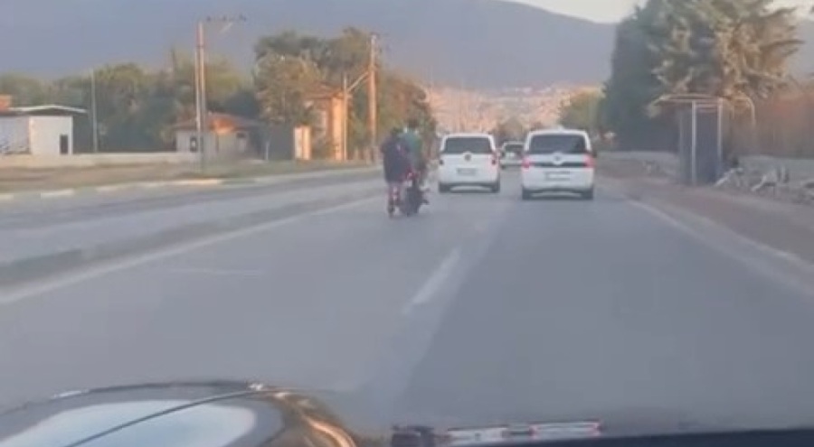 Bursa'da canını hiçe saydı ölüme meydan okudu!