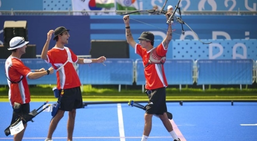 Klasik Yay Erkek Milli Takımı Olimpiyat Oyunları'nda bronz madalya kazandı