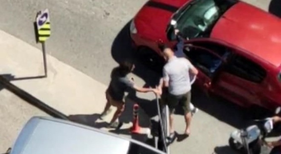 Krikolu trafik magandasına uçan kafa