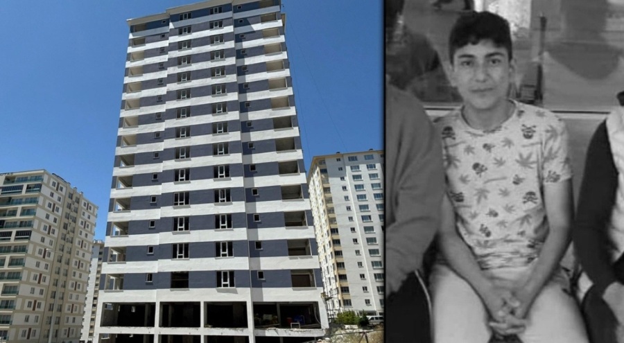 17 yaşındaki inşaat işçisi yüksekten düşerek yaşamını yitirdi