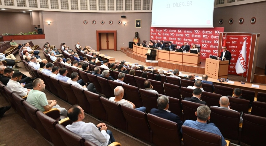 BTSO temmuz ayı meclis toplantısı düzenlendi